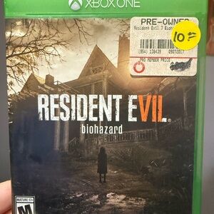 Resident Evil 7 Biohazard Xbox One Game
